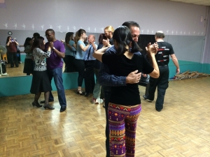 Group class with Dance Tango in progress